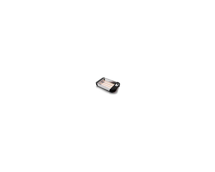 Tostador lacor plano potencia 600w con bandeja recogemigas 36x21x6,5 cm