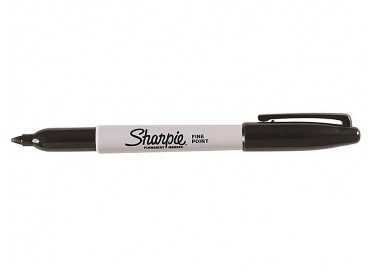 Rotulador sharpie permanente punta fina negro