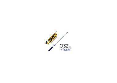 Boligrafo bic ecolutions round stic azul