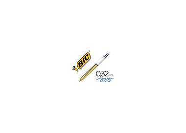 Boligrafo bic cuatro colores shine oro punta de 1 mm
