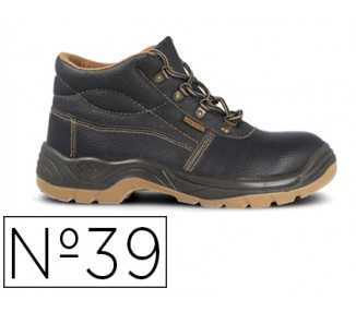 Bota de seguridad paredes s3 negro talla 39