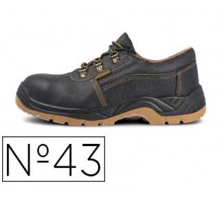 Zapato de seguridad paredes zp1000 s3 negro talla 43