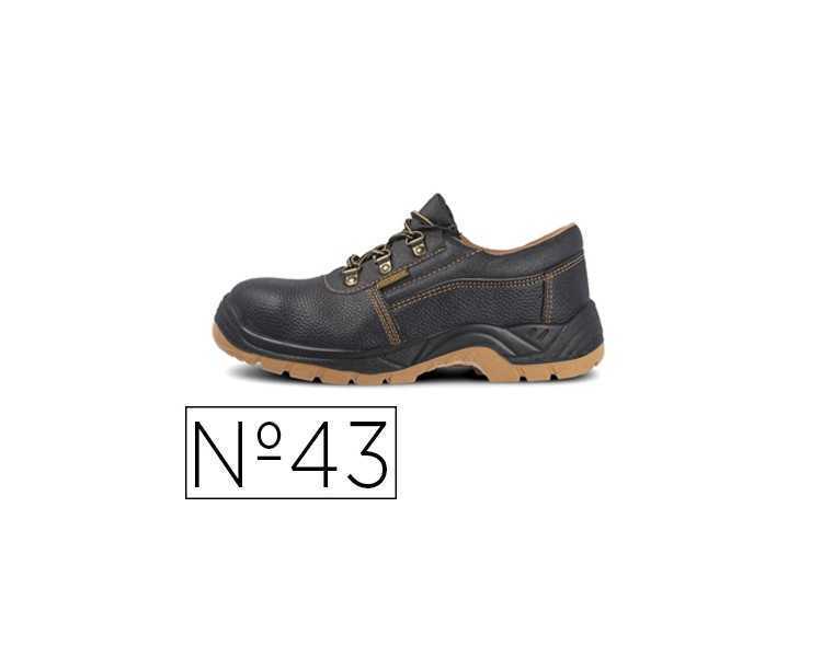 Zapato de seguridad paredes zp1000 s3 negro talla 43