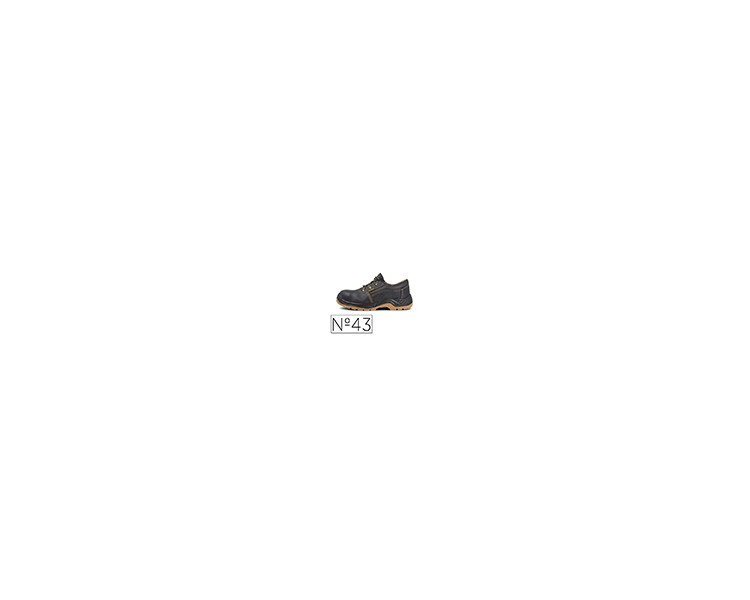 Zapato de seguridad paredes zp1000 s3 negro talla 43