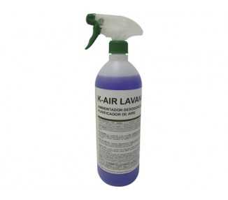 Ambientador spray ikm k-air aroma flor de lavanda botella de 1 litro