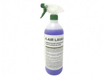 Ambientador spray ikm k-air aroma flor de lavanda botella de 1 litro