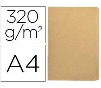 Subcarpeta cartulina gio folio pocket bolsa con solapa intenso kraft bicolor 320g/m2