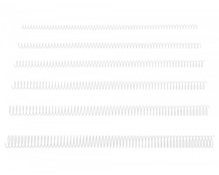 Espiral metalico q-connect blanco 64 5:1 18mm 1,2mm caja de 100 unidades