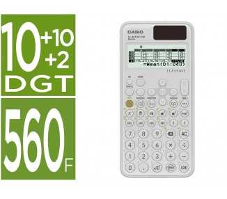 Calculadora casio fx-991sp cw iberia classwiz cientifica 560 funciones 9 memorias 10+2 digitos 5 idiomas con tapa