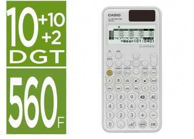 Calculadora casio fx-991sp cw iberia classwiz cientifica 560 funciones 9 memorias 10+2 digitos 5 idiomas con tapa