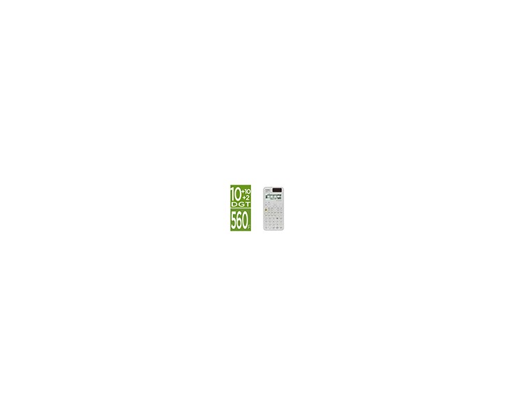 Calculadora casio fx-991sp cw iberia classwiz cientifica 560 funciones 9 memorias 10+2 digitos 5 idiomas con tapa