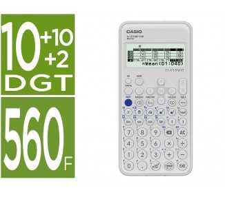 Calculadora casio fx-570sp classwiz iberia cientifica 560funciones 9 memorias 10+2 digitos 5 idiomas con tapa