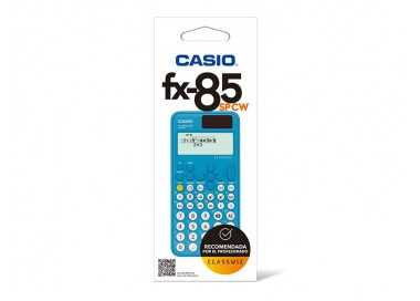 Calculadora casio fx-85sp cw iberia solar cientifica +300 funciones 9 memorias 15+10+2 digitos 16 mb flash con tapa