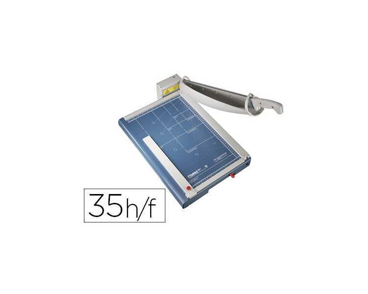 Cizalla de palanca profesional dahle 867 din a3 metalica capacidad de corte 35 hojas