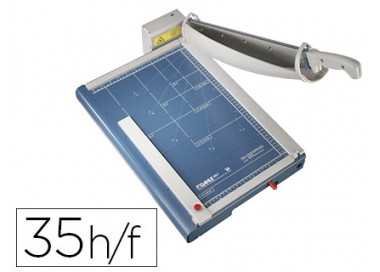 Cizalla de palanca profesional dahle 867 din a3 metalica capacidad de corte 35 hojas