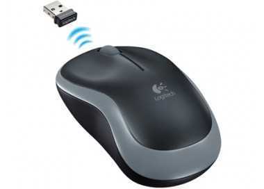 Raton logitech optico inalambrico nano receptor m185 gris