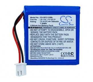 Bateria de litio safescan lb-105 recargable para safescan 155-s