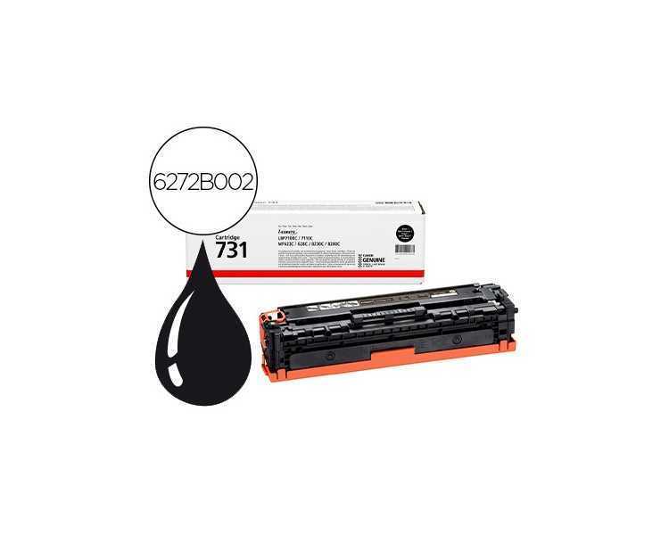 Toner canon 731 bk i-sensys lbp7100cn / lbp7110cw / mf623cn / mf628cw / mf8230cn / mf8280cw negro 1500 pag