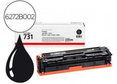 Toner canon 731 bk i-sensys lbp7100cn / lbp7110cw / mf623cn / mf628cw / mf8230cn / mf8280cw negro 1500 pag