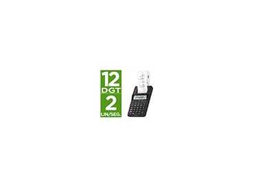 Calculadora casio impresora pantalla lc papel 58mm hr-8rce12 digitos ac/dc pilas color negro Calculadora casio impresora pantalla lc papel 58mm hr-8rce12 digitos ac/dc pilas color negro
