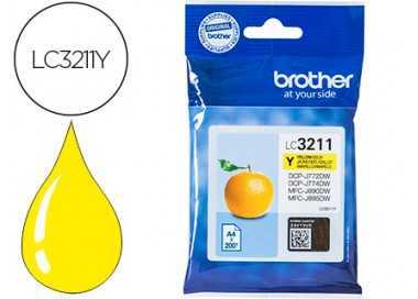 Ink-jet brother lc3211y dcp-j572 / dcp-j772 / dcp-j774 / mfc-j890 / mfc-j895 amarillo 200 pag