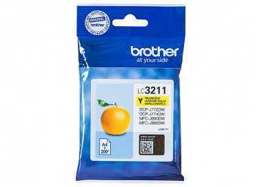Ink-jet brother lc3211y dcp-j572 / dcp-j772 / dcp-j774 / mfc-j890 / mfc-j895 amarillo 200 pag