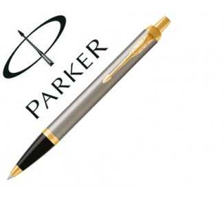 Boligrafo parker im core metal cepillado gt