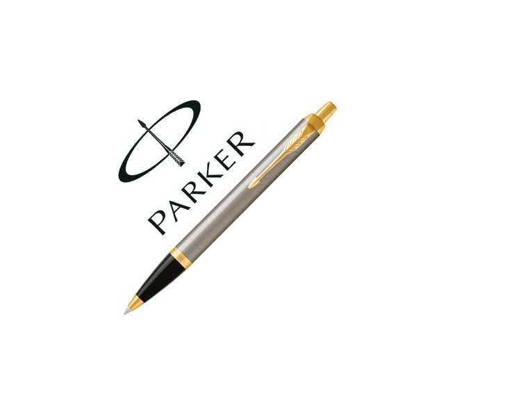 Boligrafo parker im core metal cepillado gt