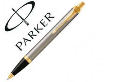Boligrafo parker im core metal cepillado gt