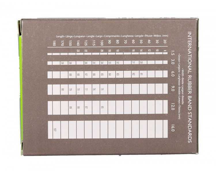 Gomillas elasticas q-connect 100 gr 100x3 mm numero 34