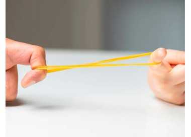 Gomillas elasticas q-connect 100 gr 60x3 mm numero 31