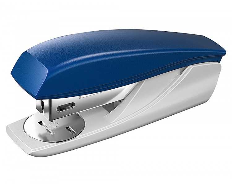Grapadora petrus 210 azul capacidad 25 hojas