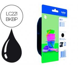 Ink-jet brother lc221bk dcp-j562dw / mfc-j480dw / 680dw / 880dw negro 260 paginas