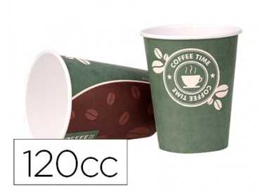 Vaso termico carton 120 cc paquete de 50 unidades
