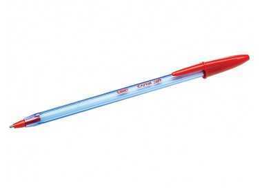 Boligrafo bic cristal soft rojo punta de 1,2 mm