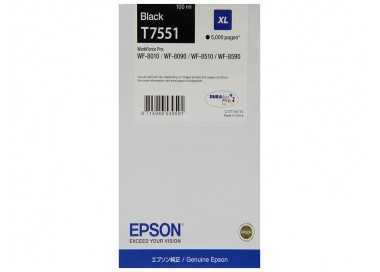 Ink-jet epson t551 workforce pro wf-8010 / wf-8090 / wf-8090 d3twc / wf-8510 / wf-8590 / wf-8590 negro 5.000