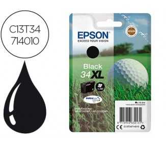 Ink-jet epson work force pro wf-3720dwf/3725dwf negro 34xl durabrite ultra ink 1100 paginas
