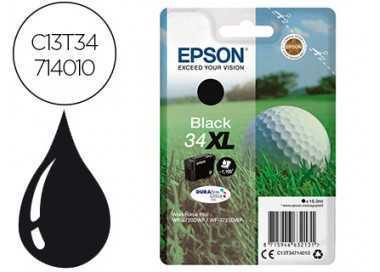 Ink-jet epson work force pro wf-3720dwf/3725dwf negro 34xl durabrite ultra ink 1100 paginas