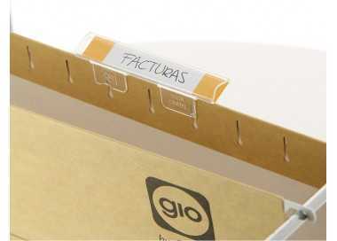 Visor de cristal gio corto cristal transparente 8,5x1,5 cm