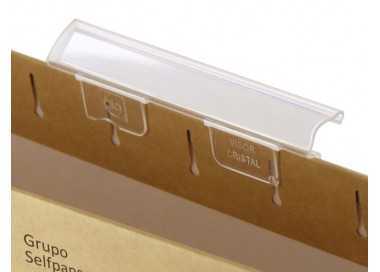 Visor de cristal gio corto cristal transparente 8,5x1,5 cm Visor de cristal gio corto cristal transparente 8,5x1,5 cm