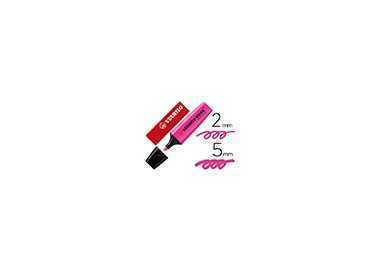 Rotulador stabilo boss fluorescente 70 magenta
