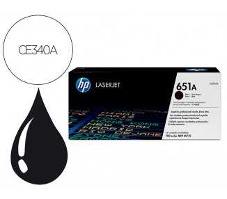 Toner hp 651a laserjet mfp m775dn / m775f / m775z / m775z negro 13.500 paginas