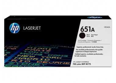 Toner hp 651a laserjet mfp m775dn / m775f / m775z / m775z negro 13.500 paginas