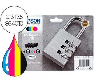 Ink-jet epson 35 t3586 pro wf-4720dwf / 4725dwf / 4730dtwf / 4740dtwf multipack negro amarillo cian magenta
