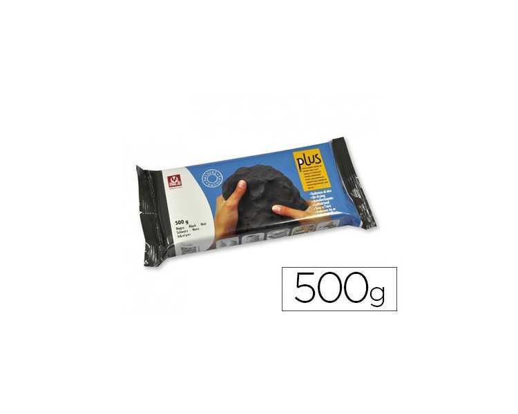 Arcilla sio-2 plus negra endurece al aire paquete de 500 gr