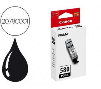 Inkjet canon pgi-580 pixma para ts6150 / ts8150 / tr7550 / tr8550 negro capacidad 200 paginas