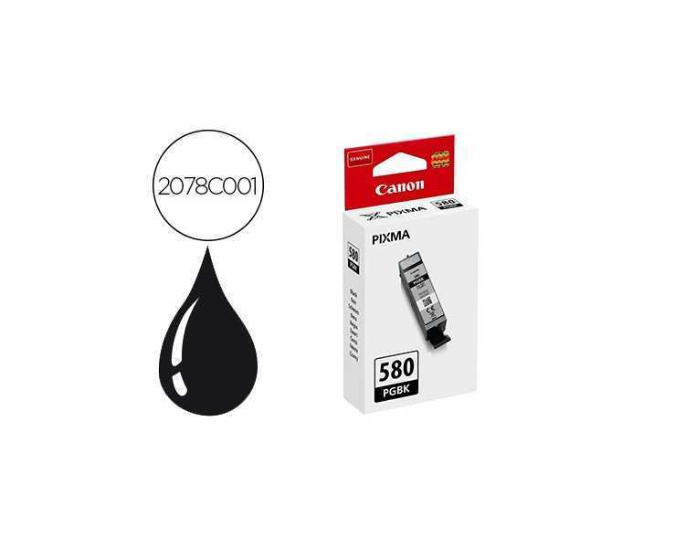 Inkjet canon pgi-580 pixma para ts6150 / ts8150 / tr7550 / tr8550 negro capacidad 200 paginas