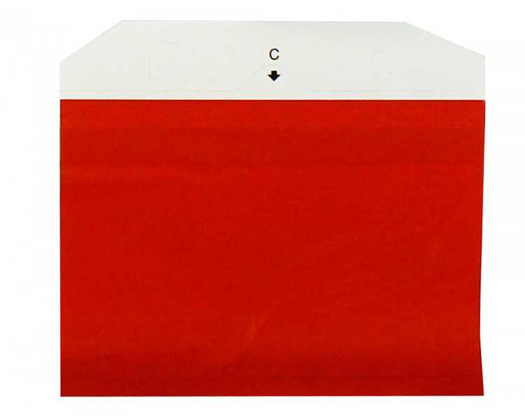 Fotolito x'stamper quix para sello q-10 q-11 y q-13 rojo