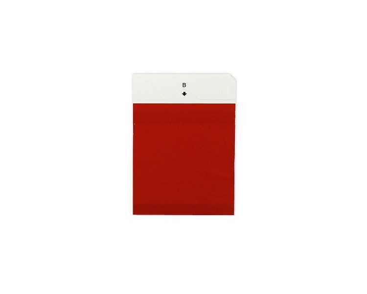 Fotolito x'stamper quix para sello q-04 rojo