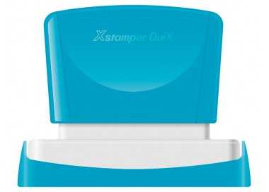 Sello x'stamper quix personalizable color rojo medidas 14x60 mm q-14 Sello x'stamper quix personalizable color rojo medidas 14x60 mm q-14